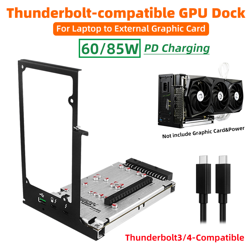 Docking Station Thunderbolt 4 - Thunderbolt 4 3 GPU 도크-PCIe 그래픽