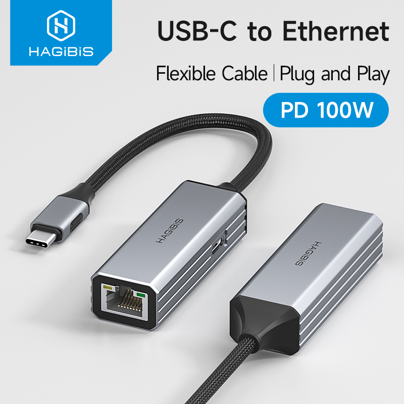 Usb C Hub Ethernet 2.5G - 하기비스 USB C-이더넷 어댑터 타입-C(Thunderbolt 3/4)