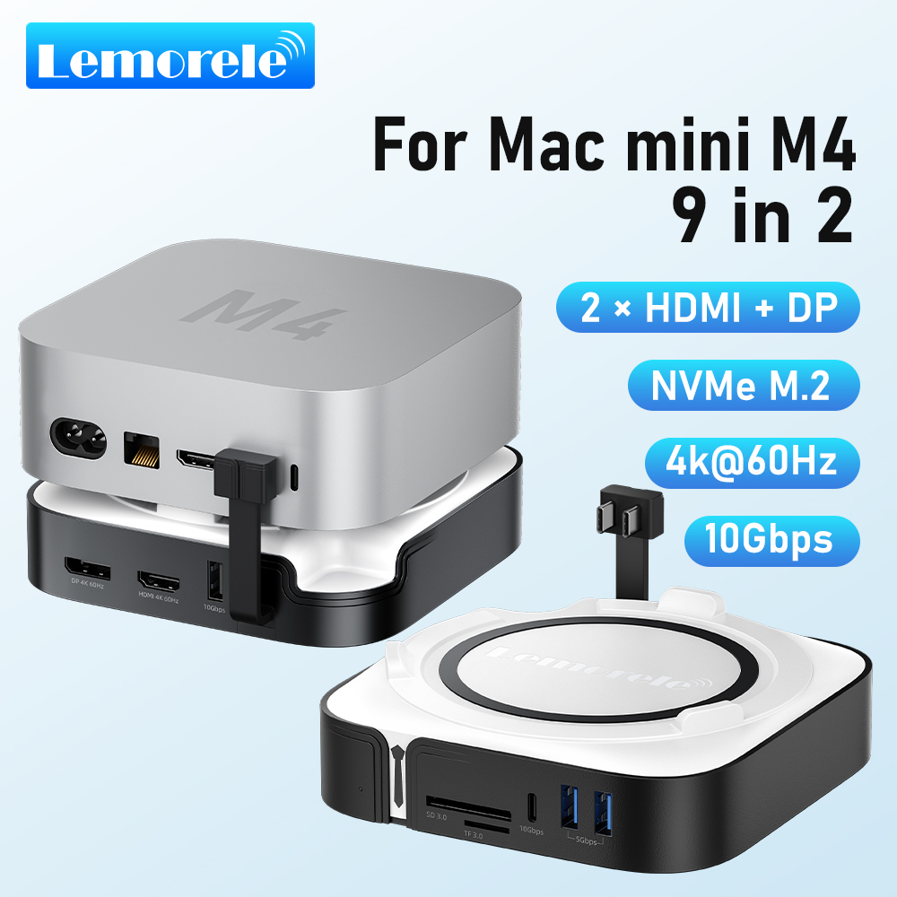 Usb C Hub With M.2 Nvme Slot - 레모렐 9 in 2 도킹 스테이션