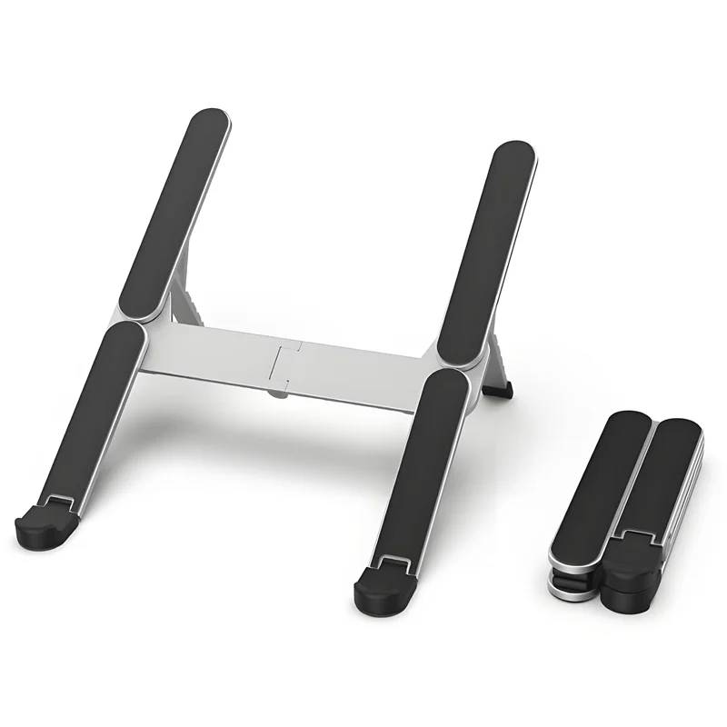 Laptop Stand Dock Aluminum - 접이식 노트북 스탠드, 금속 재질, 미니