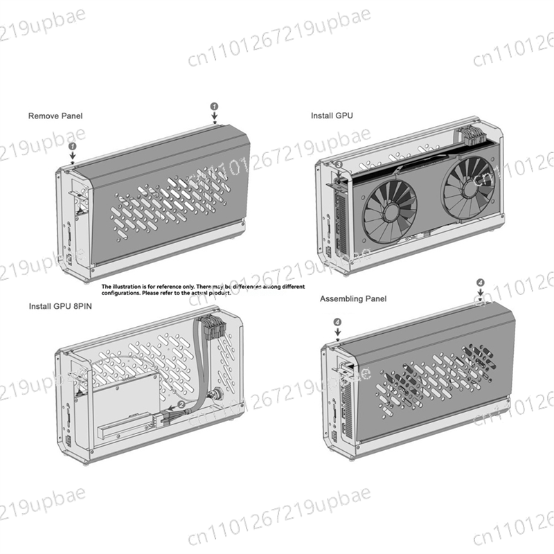 Docking Station Thunderbolt 4 - Th3p4gan A77P-V2 GPU 도크(쉘 포함) 델