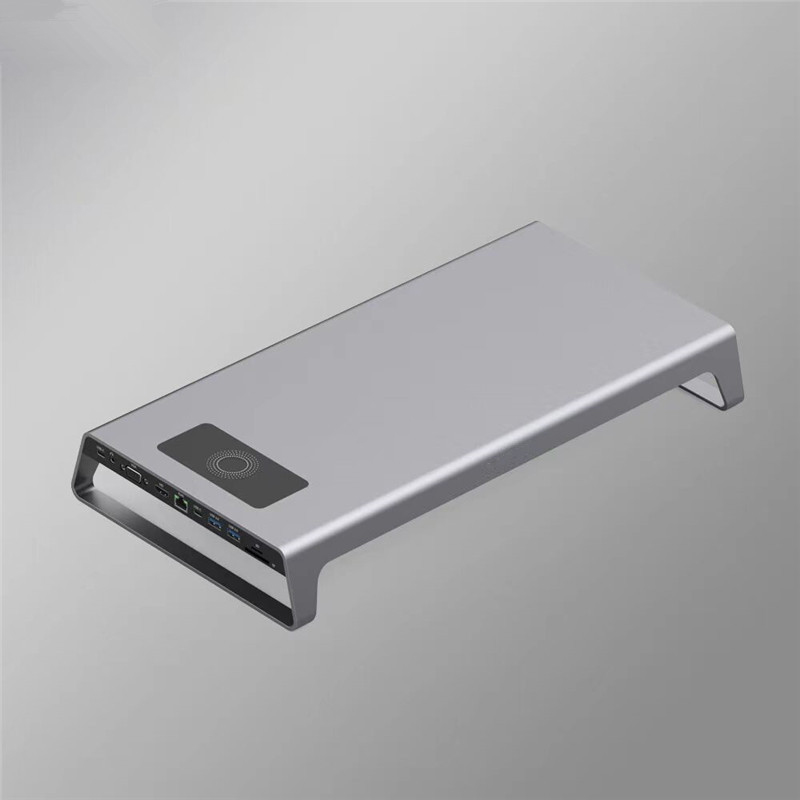 Usb C Hub Sd Card Reader 4K Hdmi - 알루미늄 합금 노트북 스탠드 (USB-C 허브