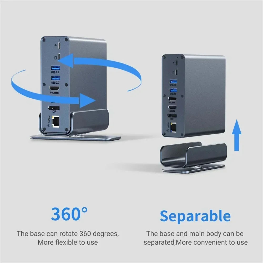 Usb C Hub Sd Card Reader 4K Hdmi - 15 in 1 USB C 도킹