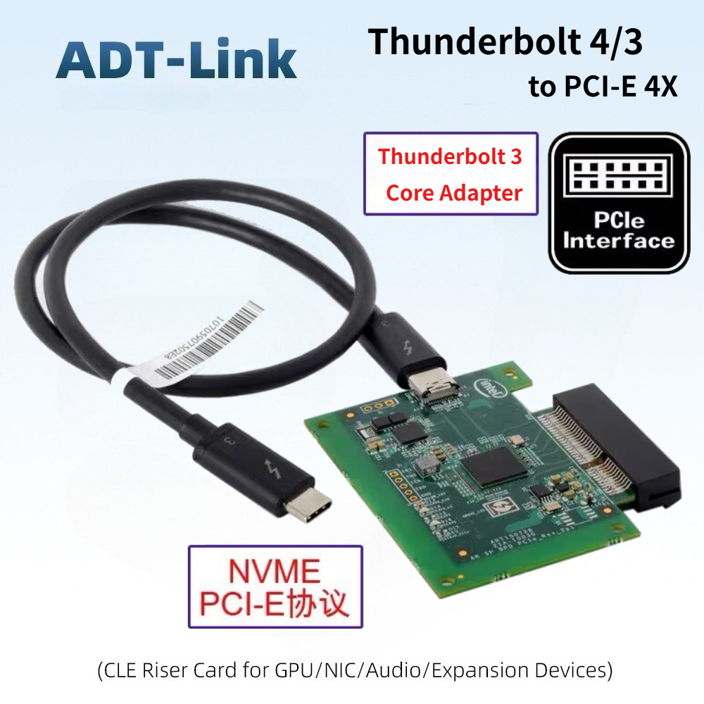 Thunderbolt Dock 3 Display - 썬더볼트 3-PCIE4X 보드 외장 비디오 카드