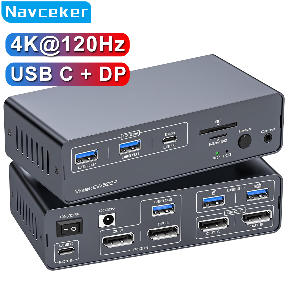 4K@120Hz USB C DP KVM 스위치 도킹 스 - Docking Station Dual Monitor Dp Hdmi 리뷰 및 가격