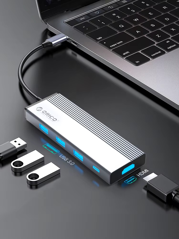 ORICO 5 in 1 USB C 허브 멀티포트 어댑터 - Docking Station For Macbook Pro 리뷰 및 가격