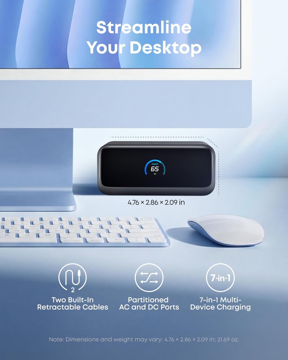 Anker Nano 데스크탑 100W 고속 충전 스테이 - Usb C Dock With 100W Pd 리뷰 및 가격