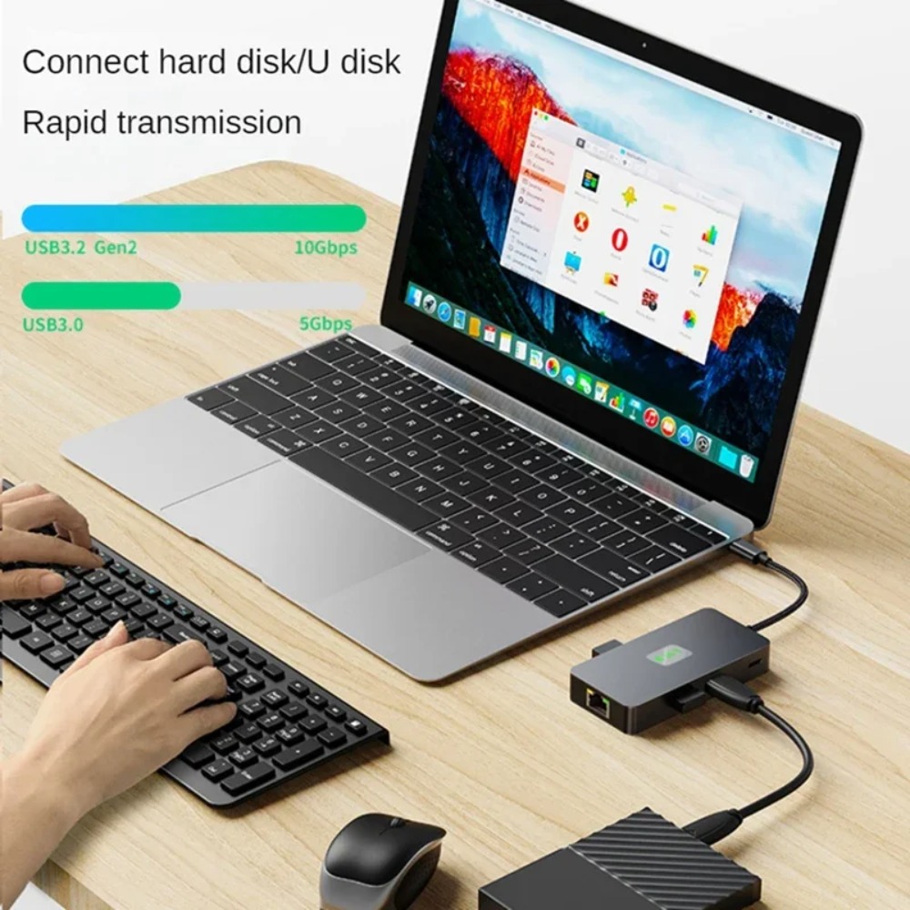 6-in-1 USB C 멀티포트 어댑터 100W PD, - Usb C Dock With 100W Pd 리뷰 및 가격