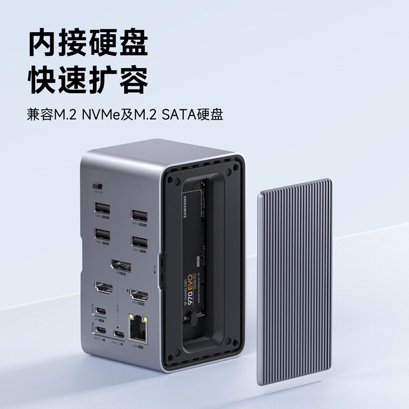데스크탑 픽업 도킹 스테이션 M.2 하드 디스크 케이스 - Docking Station Thunderbolt 4 리뷰 및 가격