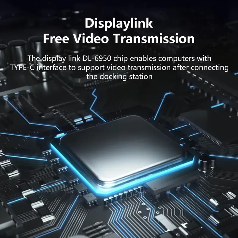 저렴한 가격의 14포트 USB-C 도킹 스테이션, 듀얼 - Docking Station Displaylink Dual 4K 리뷰 및 가격