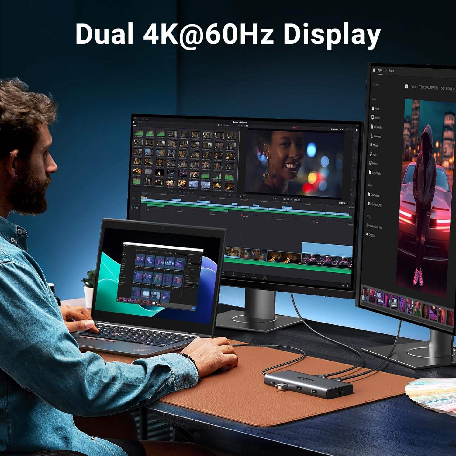 유그린 레보독 프로 210 도킹 스테이션 10 in 1 - Usb C Dock With 100W Pd 리뷰 및 가격
