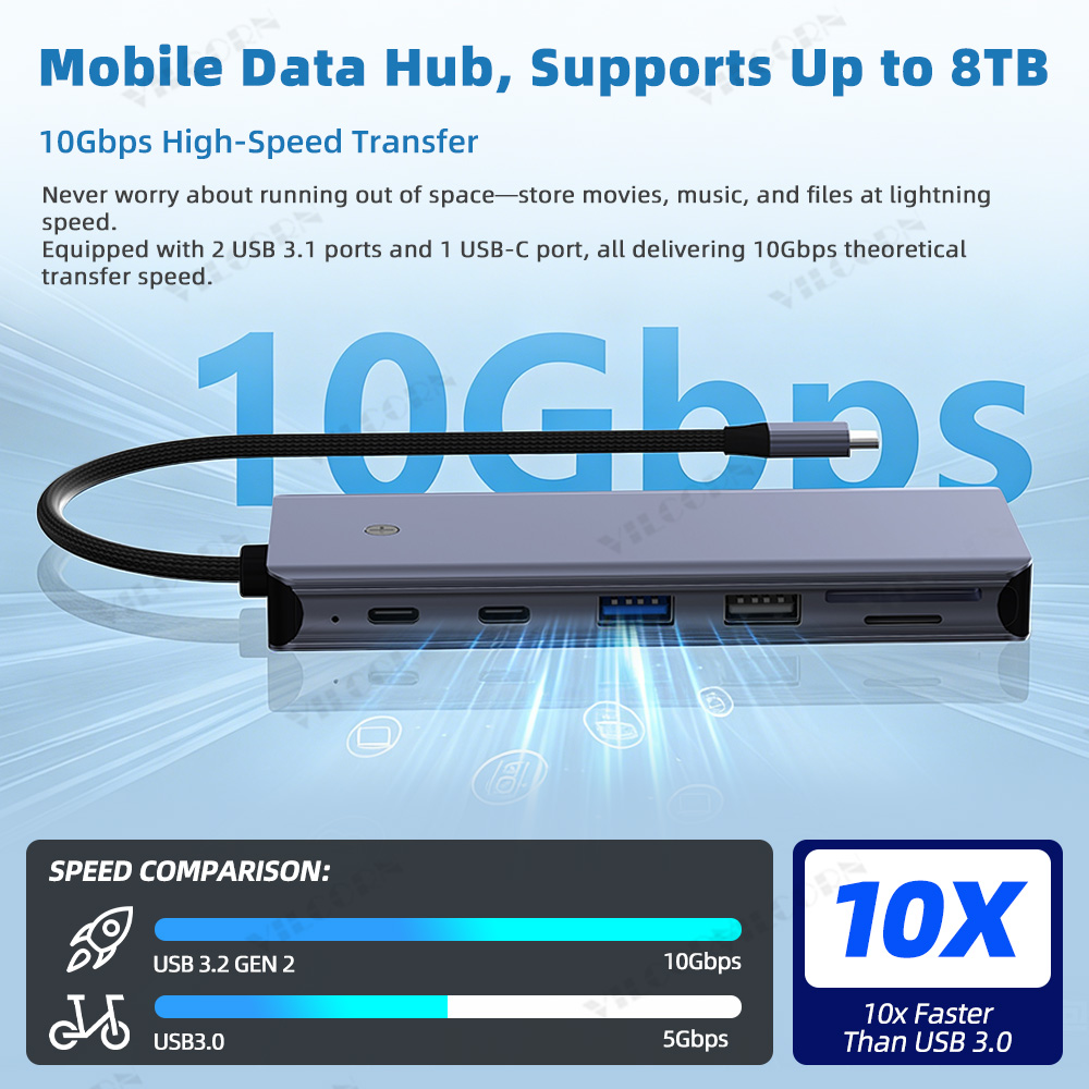 7in1 M.2 NVMe SSD 하우징 겸 도킹 스테이 - Docking Station For Macbook Pro 리뷰 및 가격