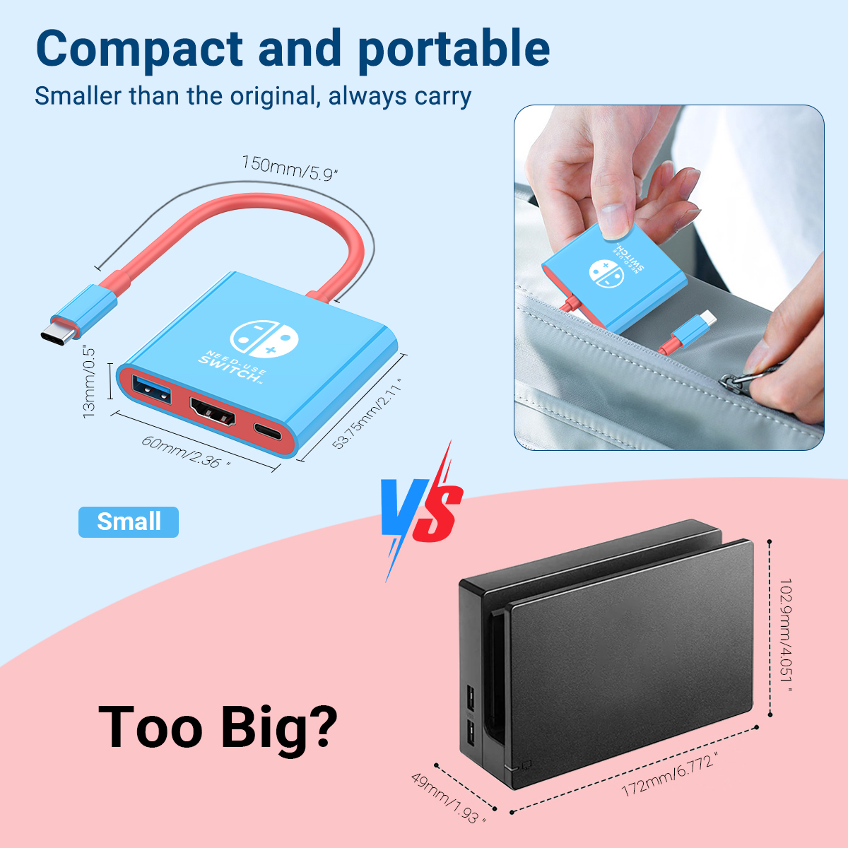 3-in-1 USB-C 도킹 스테이션 허브, 4K@60 - Usb C Dock Dual Hdmi 4K 리뷰 및 가격