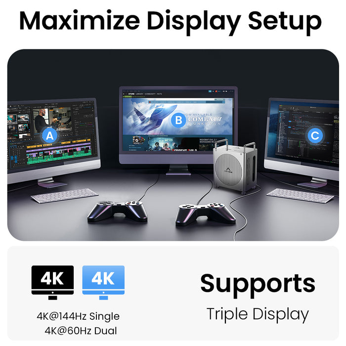 Mac Mini M4, M4 Pro용 확장 도킹 스테이 - Thunderbolt Dock 3 Display 리뷰 및 가격