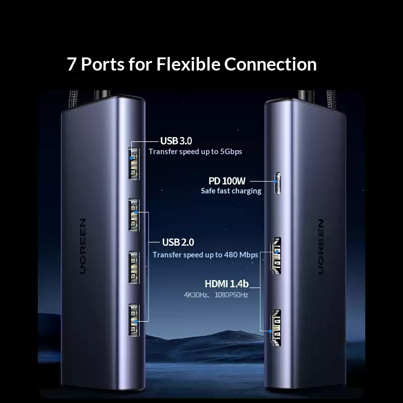 UGREEN CM498 35897 USB C 도킹 스테 - Docking Station Thunderbolt 4 리뷰 및 가격