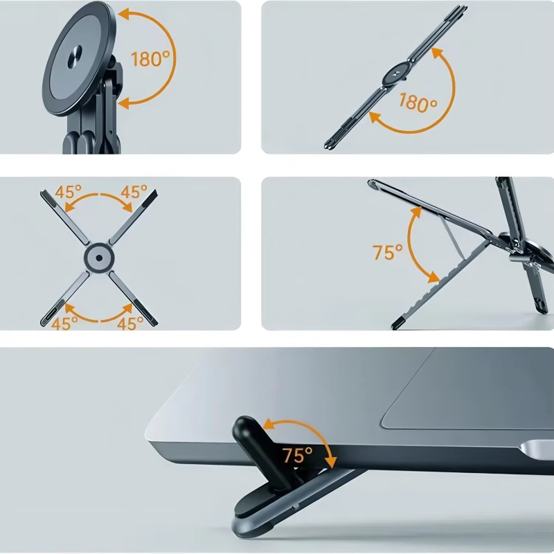 휴대용 자석 스마트폰 거치대 겸 셀카봉, 3-in-1  - Laptop Stand Dock Aluminum 리뷰 및 가격