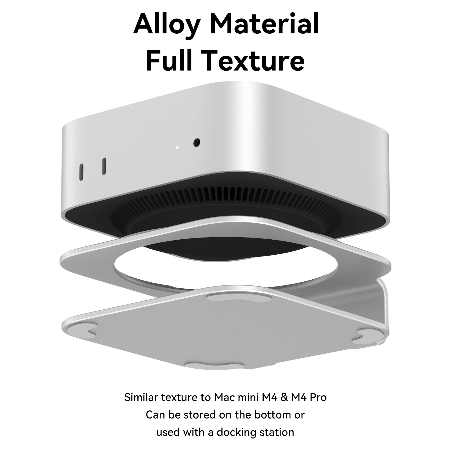 Colorii Mac Mini M4/M4 Pro용 데스 - Laptop Stand Dock Aluminum 리뷰 및 가격