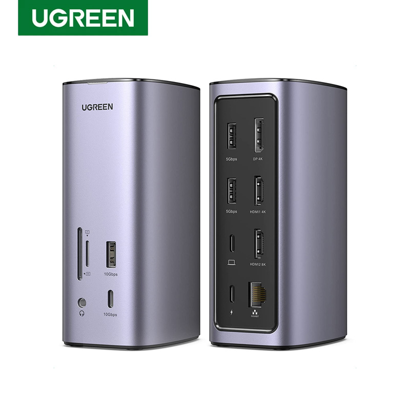 MAF UGREEN CM555 12 in 1 도킹 스테 - Usb C Hub 12 In 1 Triple Display 리뷰 및 가격