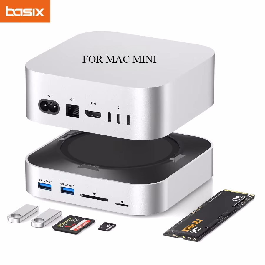 맥 미니 M4용 USB C 허브 도킹 스테이션 타입-C - Usb C Hub With M.2 Nvme Slot 리뷰 및 가격