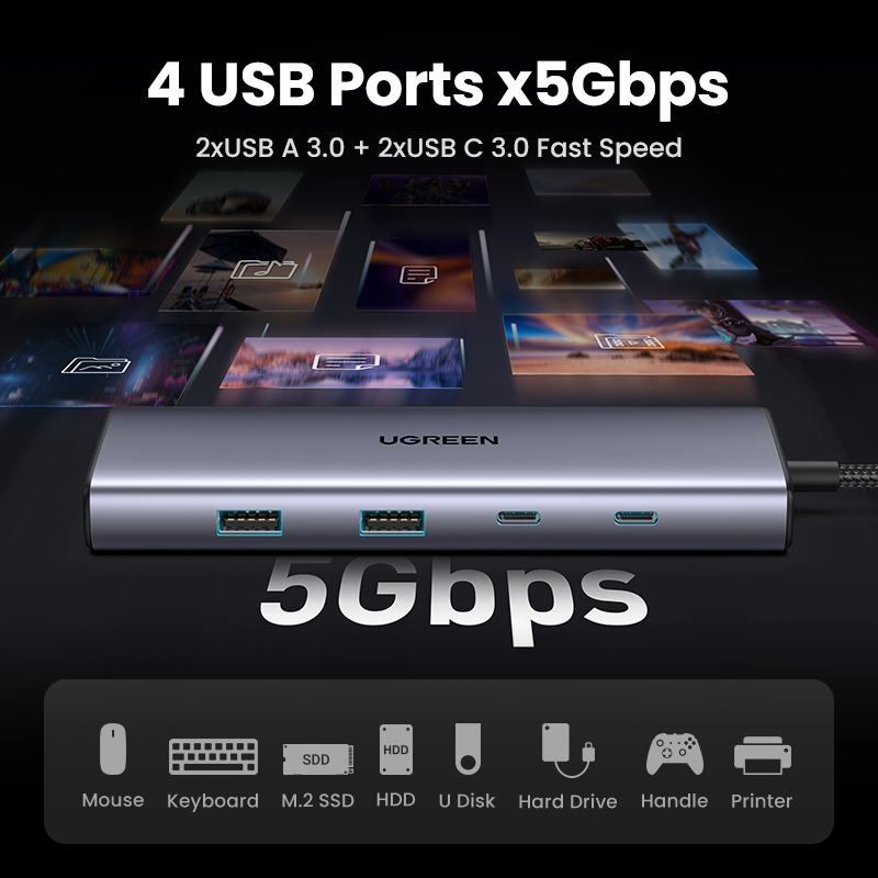 UGREEN USB C 허브 4K60Hz HDMI 어댑 - Docking Station For Macbook Pro 리뷰 및 가격