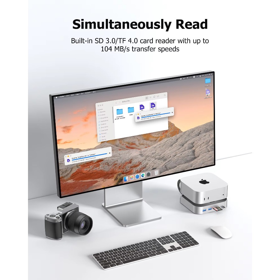 맥 미니 M4용 USB C 허브 도킹 스테이션 타입-C - Usb C Hub With M.2 Nvme Slot 리뷰 및 가격