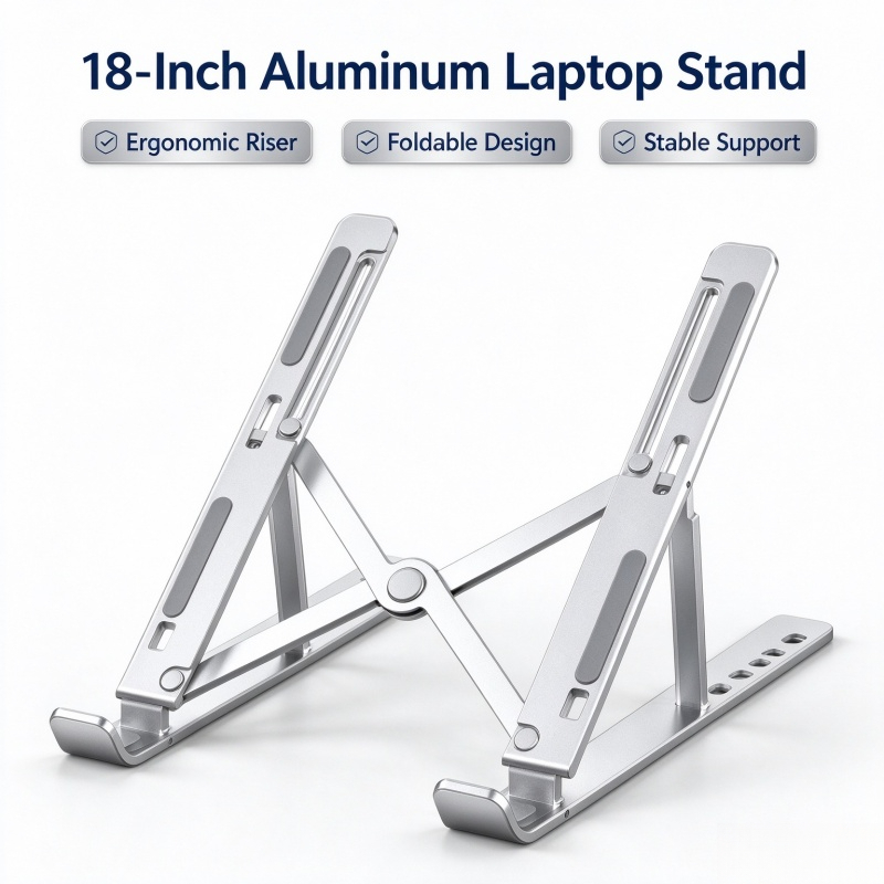 크리스마스 선물용으로 좋은 노트북 받침대, 높이 조절이 - Laptop Stand Dock Aluminum 리뷰 및 가격