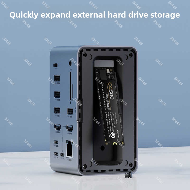 데스크탑 도킹 스테이션 오디오 확장 M.2 SSD 인클 - Docking Station Thunderbolt 4 리뷰 및 가격