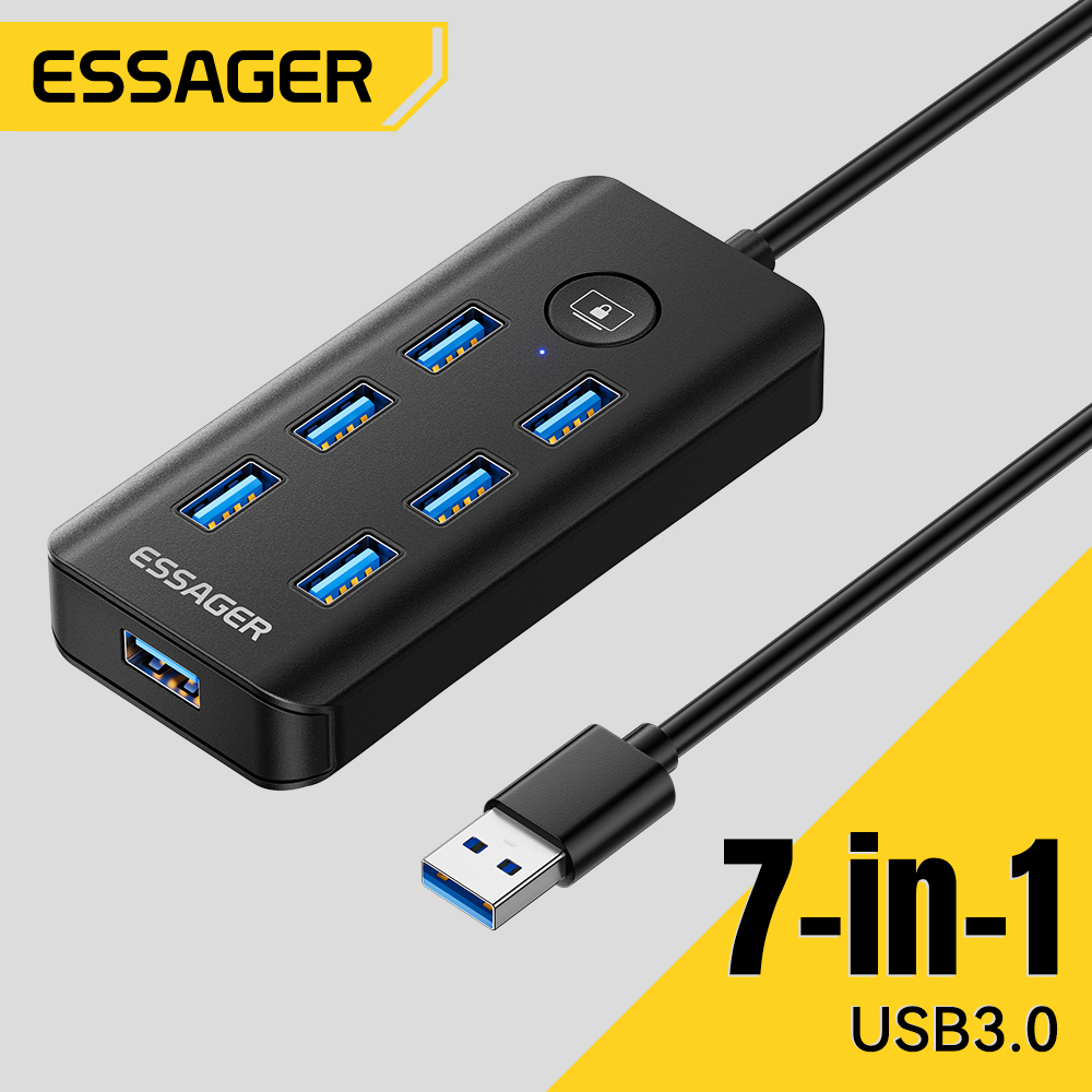 Essager 7-in-1 USB 3.0 허브 멀티 U - Docking Station For Macbook Pro 리뷰 및 가격