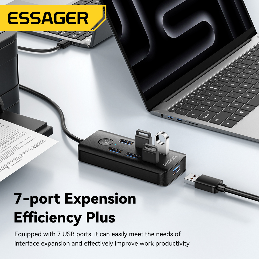 Essager 7-in-1 USB 3.0 허브 멀티 U - Docking Station For Macbook Pro 리뷰 및 가격