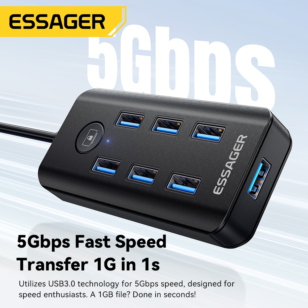 Essager 7-in-1 USB 3.0 허브 멀티 U - Docking Station For Macbook Pro 리뷰 및 가격