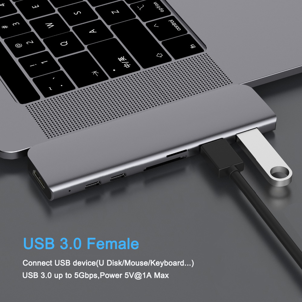 USB 3.1 Type-C 허브-HDMI 어댑터 4K  - Docking Station Thunderbolt 4 리뷰 및 가격