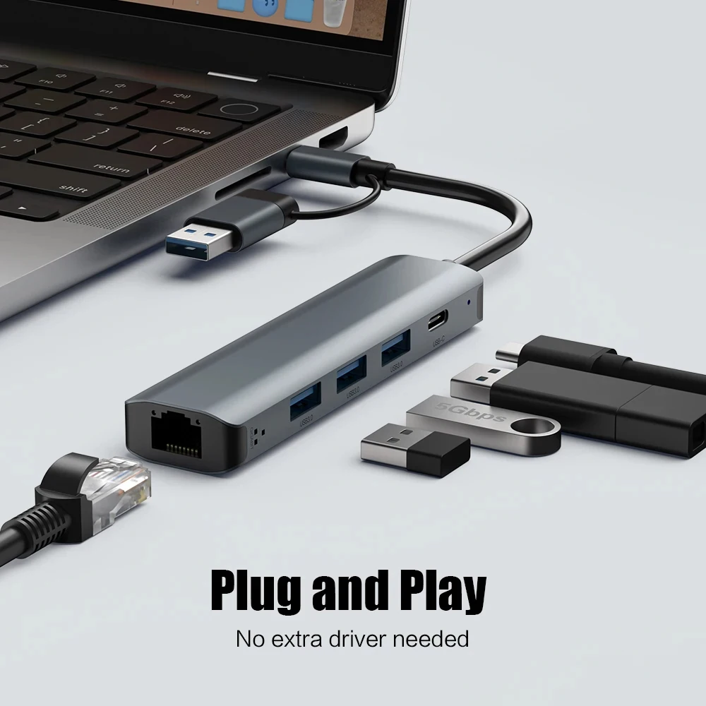 5 in 2 USB-C 허브, 확장형 도킹 스테이션,  - Docking Station For Macbook Pro 리뷰 및 가격