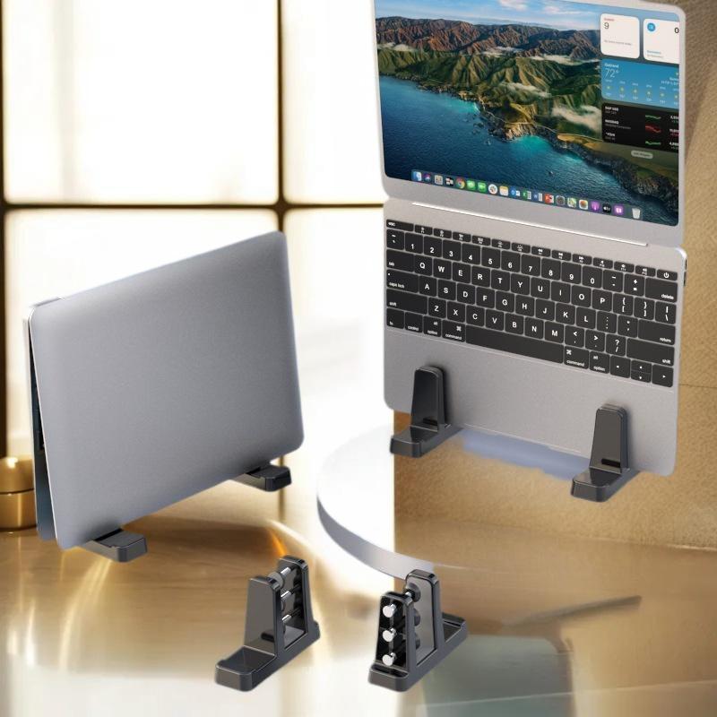 2 PCS 범용 수직 노트북 스탠드 휴대용 노트북 홀더 - Laptop Stand Dock Aluminum 리뷰 및 가격