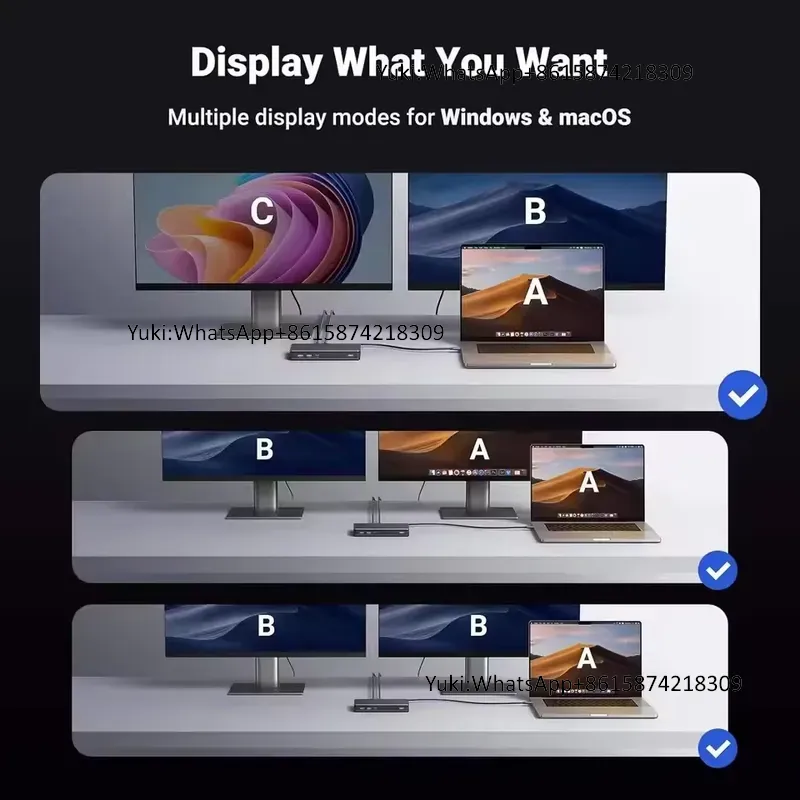 CM615 유그린 레보독 프로 209 9 in 1 US - Docking Station Displaylink Dual 4K 리뷰 및 가격