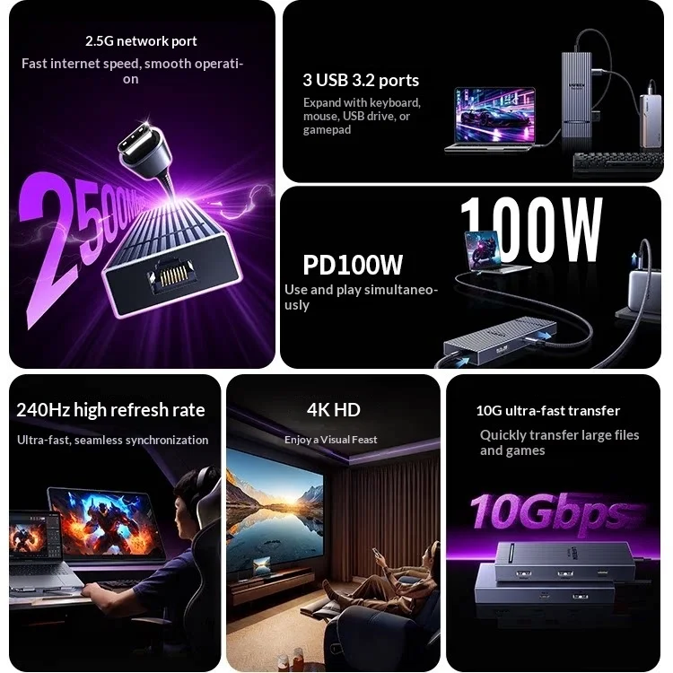 UGREEN CM880 6-in-1 USB-C 허브:  - Usb C Hub Ethernet 2.5G 리뷰 및 가격