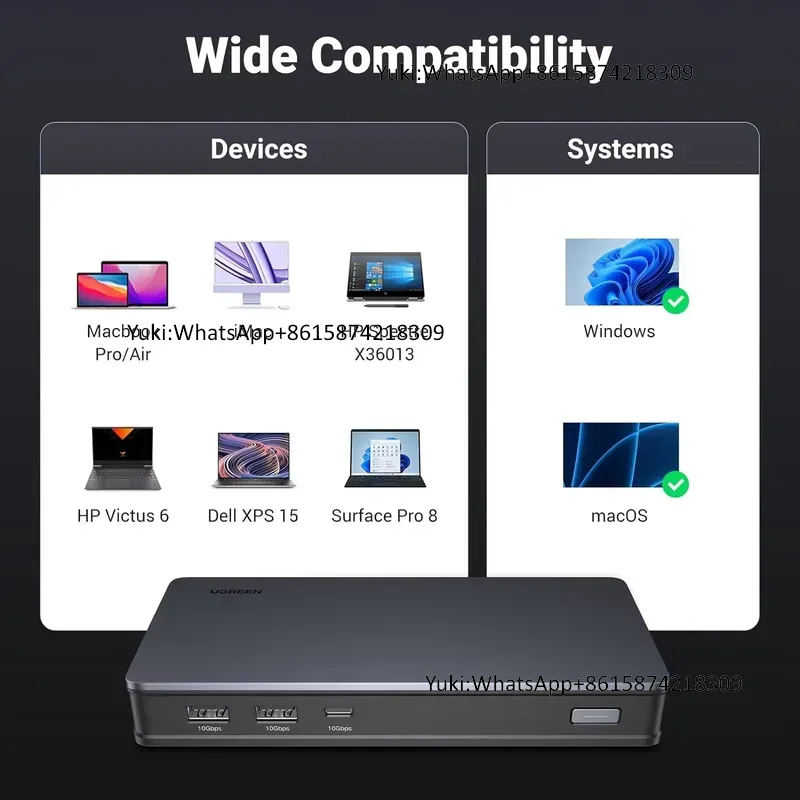 CM615 레보독 프로 209 9 in 1 USB C  - Docking Station Displaylink Dual 4K 리뷰 및 가격