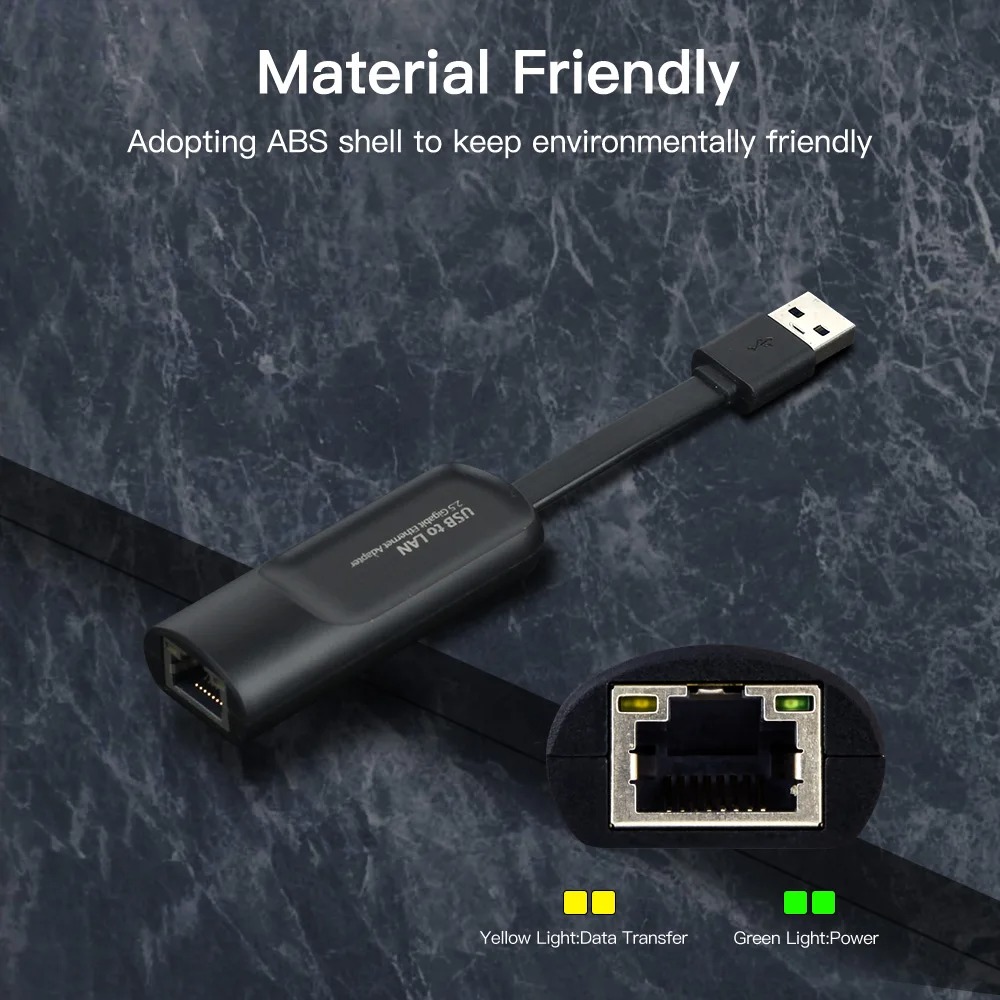 2500Mbps 이더넷 어댑터 2.5G USB 3.0  - Usb C Hub Ethernet 2.5G 리뷰 및 가격