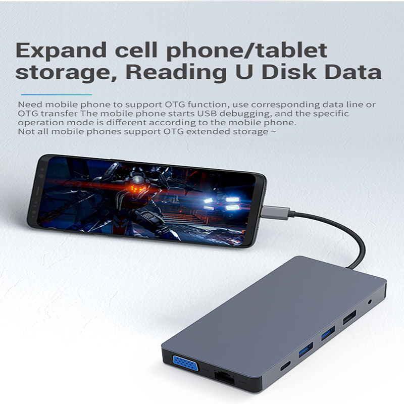 12 in 1 USB C 멀티포트 도킹 스테이션 MST - Usb C Hub 12 In 1 Triple Display 리뷰 및 가격