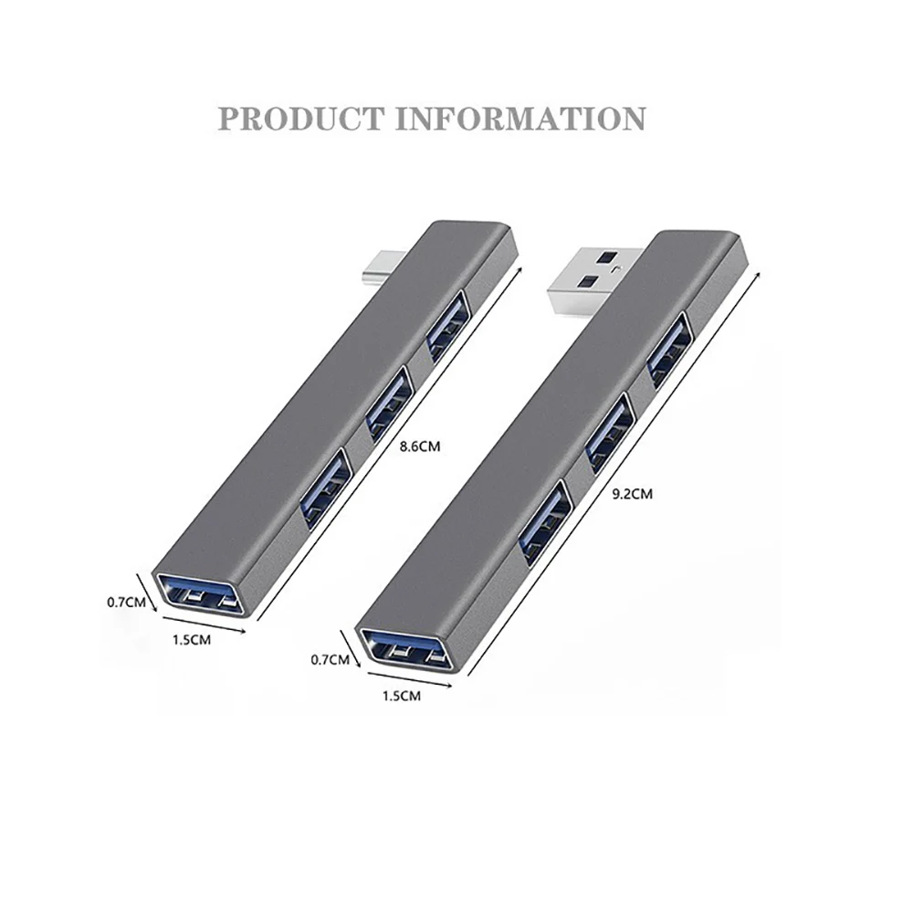 멀티 USB 스플리터 OTG 어댑터 USB C 허브 3 - Docking Station For Macbook Pro 리뷰 및 가격
