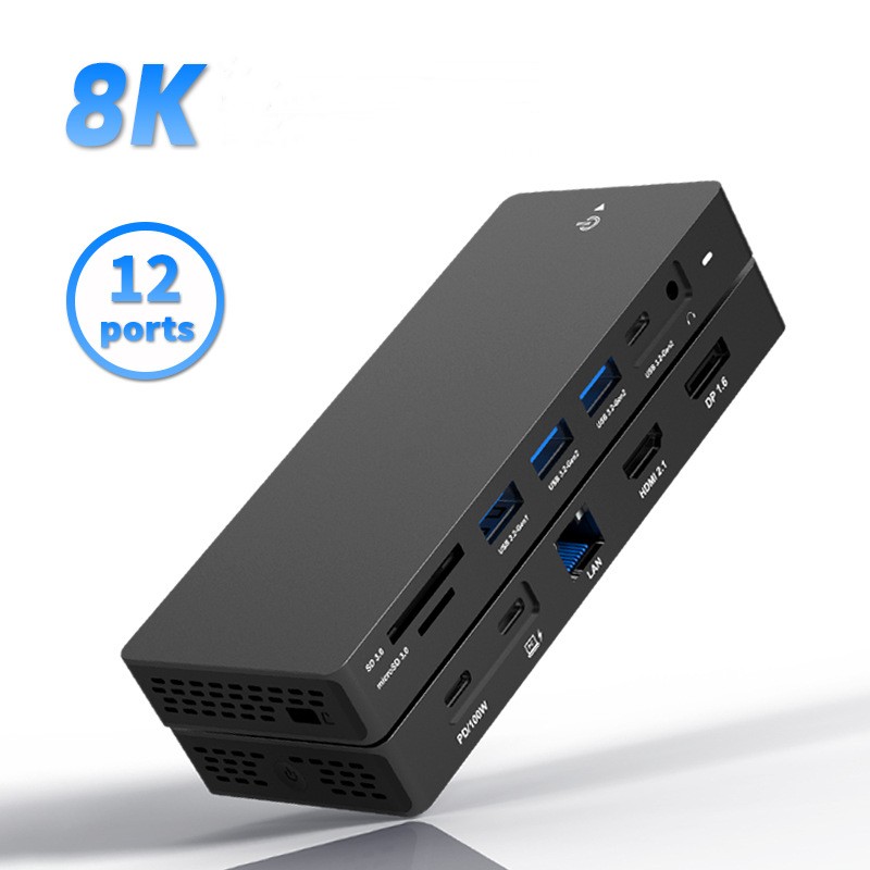 USB-C 도킹 스테이션, 4K 60Hz HDTV, 트 - Usb C Hub 12 In 1 Triple Display 리뷰 및 가격