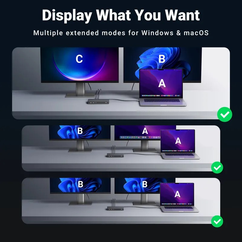 UGREEN DisplayLink 도킹 스테이션, 2개 - Docking Station Displaylink Dual 4K 리뷰 및 가격