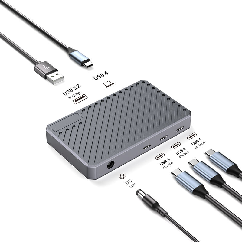 4-in-1 썬더볼트 3 USB4.0 허브, 초고속 4 - Docking Station Thunderbolt 4 리뷰 및 가격