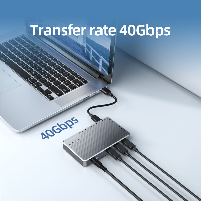4-in-1 썬더볼트 3 USB4.0 허브, 초고속 4 - Docking Station Thunderbolt 4 리뷰 및 가격