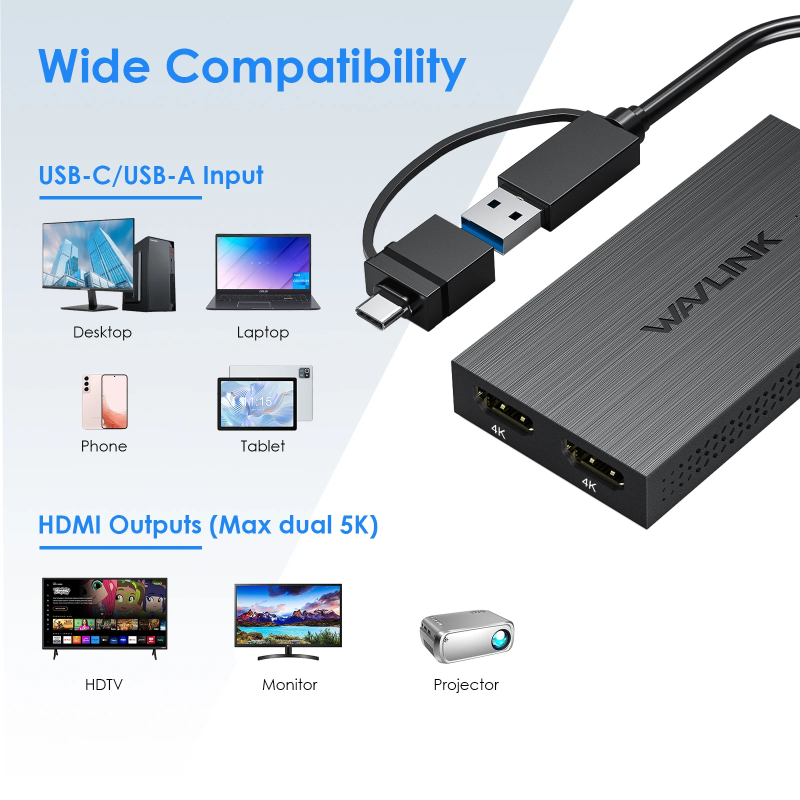 USB 3.1/USB-C to 단일/듀얼 HDMI 어댑 - Usb C Dock Dual Hdmi 4K 리뷰 및 가격