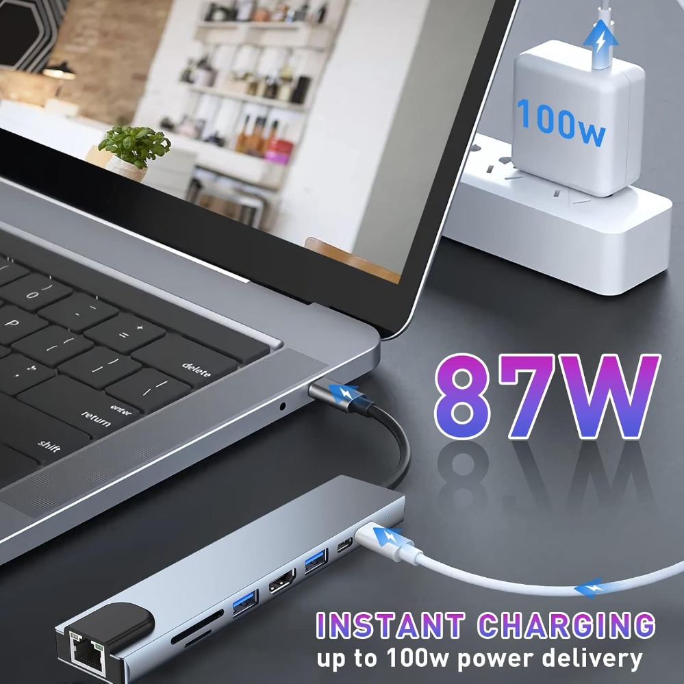 8in1/2 7in1/2 USB C 허브 타입 C 3. - Usb C Hub Sd Card Reader 4K Hdmi 리뷰 및 가격