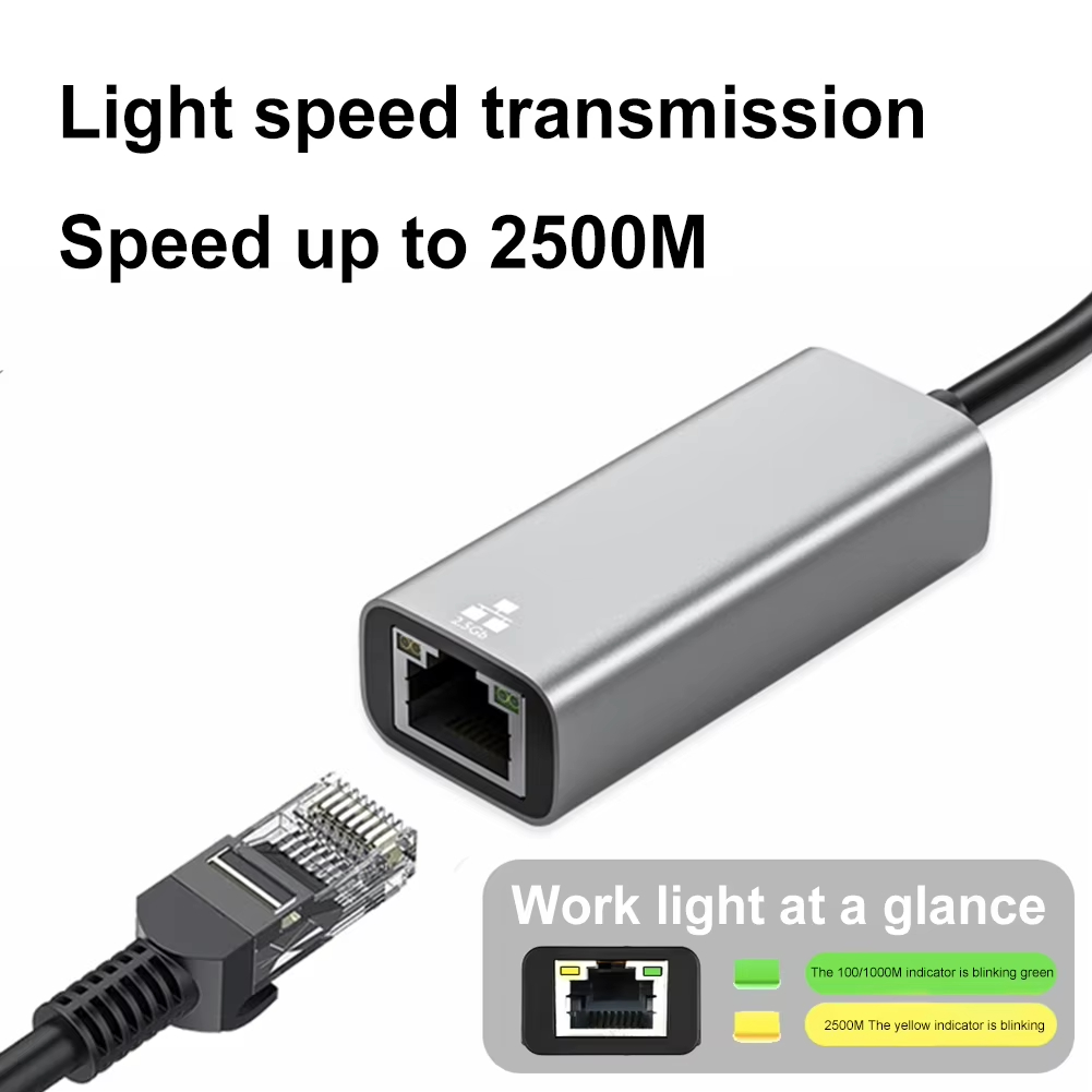 2500Mbps USB C 타입-C 이더넷 - RJ45 - Usb C Hub Ethernet 2.5G 리뷰 및 가격