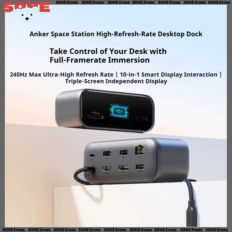안커 10-in-1 데스크톱 USB-C 허브 A210C - Usb C Dock With 100W Pd 리뷰 및 가격