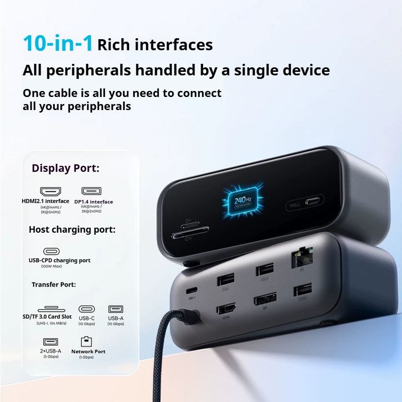 안커 10-in-1 데스크톱 USB-C 허브 A210C - Usb C Dock With 100W Pd 리뷰 및 가격