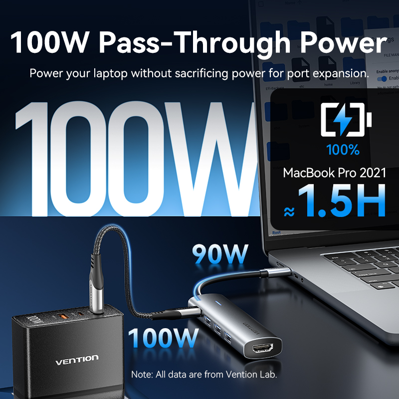 벤션 5 in 1 USB C 4K 60Hz HDMI 허 - Docking Station Thunderbolt 4 리뷰 및 가격