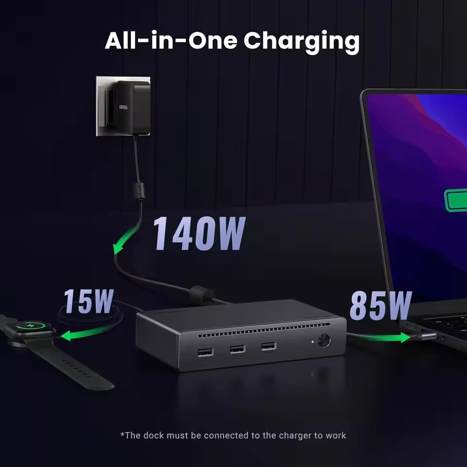 썬더볼트 4 유그린 독 8 in 1 40Gbps TBT - Thunderbolt Dock 3 Display 리뷰 및 가격